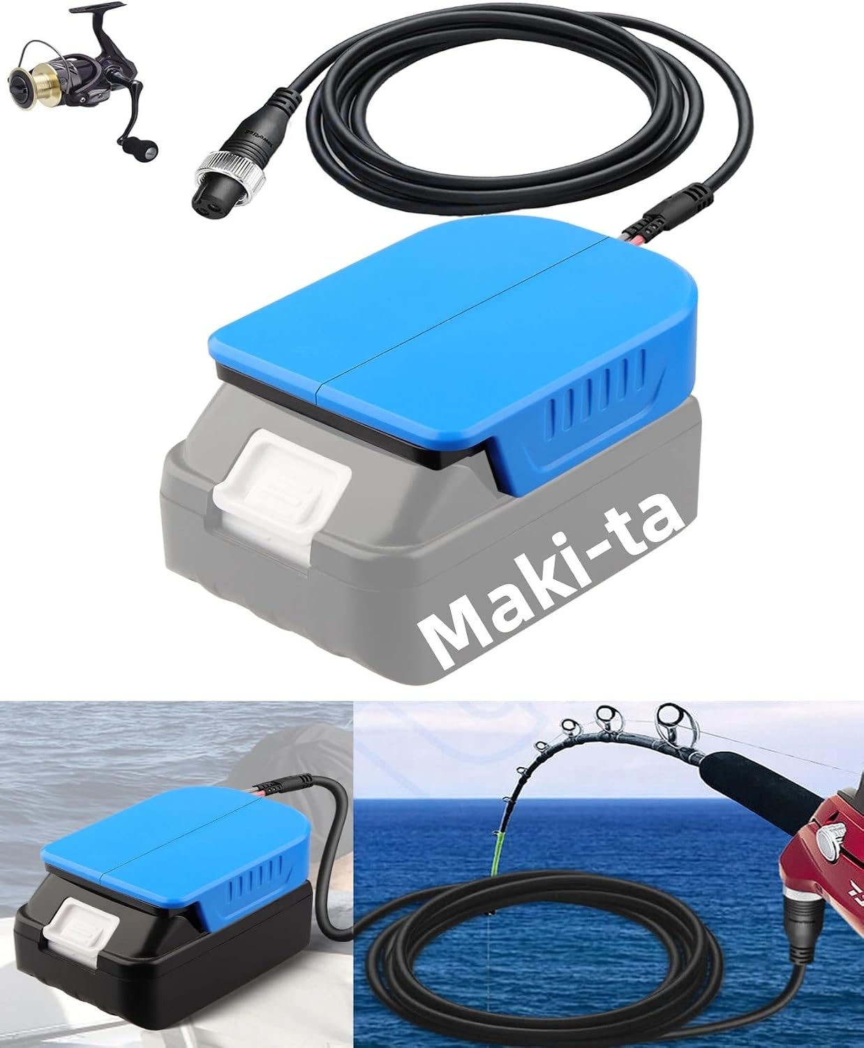 シマノ電動 ダイワ電動リール バッテリー 電動リール用の小型